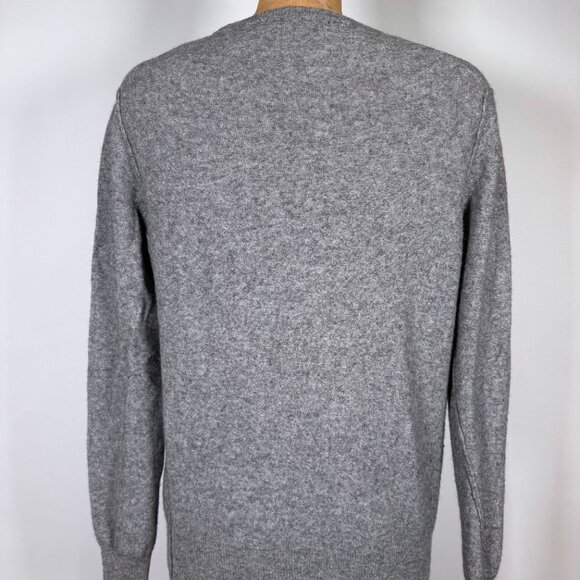 Y2K Love Moschino Wool Blend UK Flag Rhinestone Sweater - Picture 2 of 8